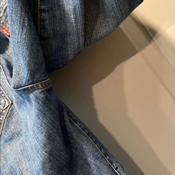 Levi's Blue Mid Rise Skinny Jeans Size 10 - Picture 4 of 6